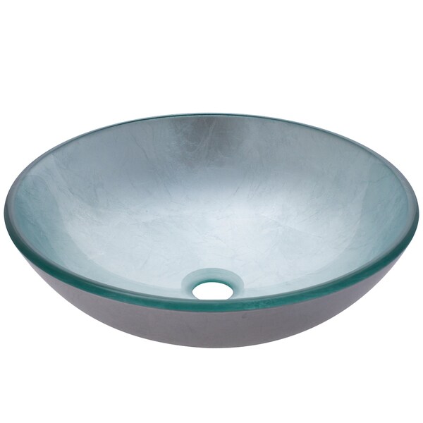 Novatto ARGENTO Glass Vessel Bathroom Sink TIG-7032 - main